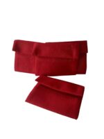 Art 1013 Bustina lurex rosso ordine minimo pz 12