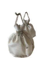 Art 1018 abitino lurex argento ordine minimo pz 5 - immagine 3