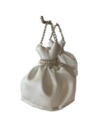 Art 1018 abitino lurex argento ordine minimo pz 5