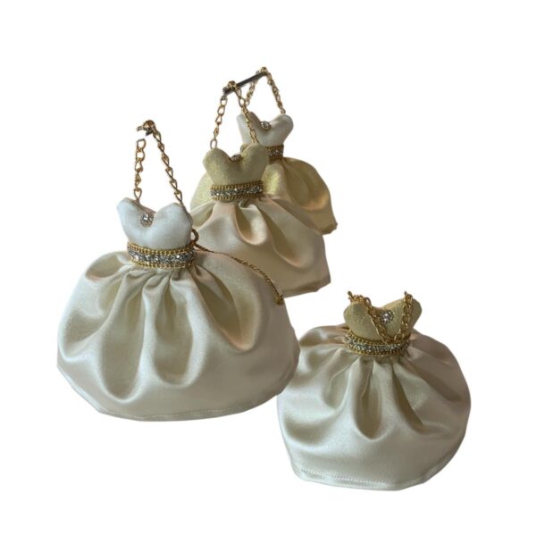 Art 1025 Abitino lurex oro ordine minimo pz 5