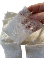 Art 1031 Sacchetto pizzo rebrodè avorio - immagine 2