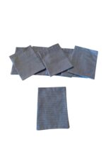 Art 1034 Sacchetto quadretti celeste ordine minimo pz48