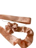 Art 1049 doppio raso ricamato con tirante rotoli da mt30 - immagine 2