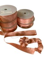 Art 1049 doppio raso ricamato con tirante rotoli da mt30