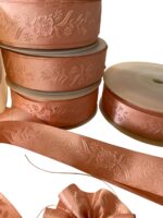 Art 1049 doppio raso ricamato con tirante rotoli da mt30 - immagine 3