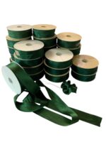 ART 1055 Raso verde inglese con tirante pezze da 50 mt - immagine 2