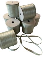 art 1057 doppio raso verde pezze da 100 mt - immagine 3