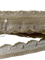 Art 1065 Pizzo organza crema ordine minimo mt 36