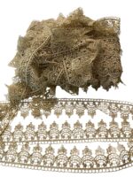 Art 1068 Pizzo macramè crema ordine minimo mt 40 - immagine 3