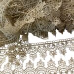 Art 1068 Pizzo macramè crema ordine minimo mt 40