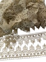 Art 1068 Pizzo macramè crema ordine minimo mt 40