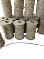 Art 1072 Passamaneria panna e oro ordine minimo mt 50 - immagine 3