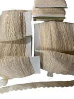 Art 1073 Pizzo in cotone panna ordine minimo mt 15 - immagine 3