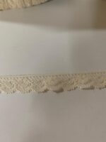 Art 1073 Pizzo in cotone panna ordine minimo mt 15 - immagine 2