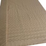 Art 1077 tessuto in tulle ricamato crema altezza cm280 ordine minimo mt 5