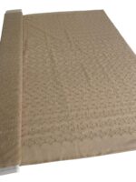 Art 1077 tessuto in tulle ricamato crema altezza cm280 ordine minimo mt 5