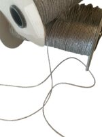 Art 1078 Cordino argento mm2 ordine minimo mt 50 - immagine 2