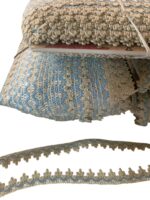 Art 1081 Passamaneria celeste cm 2.5 ordine minimo mt 50