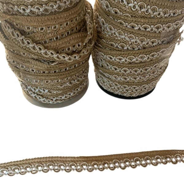 Art 1086 Passamaneria oro cm 2 ordine minimo mt 50