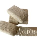 Art 1091 Pizzo tombolo mm100 naturale ordine minimo mt 10 - immagine 3