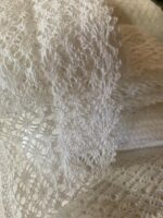 Art 1092 Pizzo tombolo bianco mm100 ordine minimo mt 10 - immagine 2