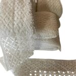 Art 1092 Pizzo tombolo bianco mm100 ordine minimo mt 10