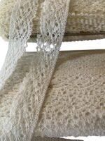 Art 1093 Pizzo tombolo bianco mm40 ordine minimo mt 10