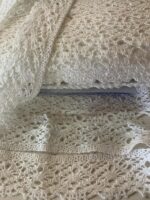 Art 1093 Pizzo tombolo bianco mm40 ordine minimo mt 10 - immagine 2