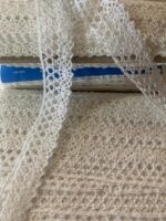 Art 1094 Pizzo tombolo bianco mm30 ordine minimo mt 10 - immagine 2