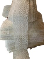 Art 1100 Pizzo tombolo bianco mm45 ultimi metri 53 - immagine 2