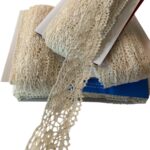 Art 1101 Pizzo tombolo naturale mm30 ordine minimo mt10