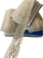 Art 1101 Pizzo tombolo naturale mm30 ordine minimo mt10