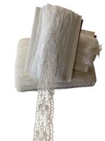 Art 1102 Pizzo tombolo bianco mm30 ordine minimo mt 10 - immagine 2