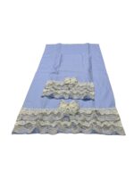 Art 1109 Asciugamani in puro lino celeste