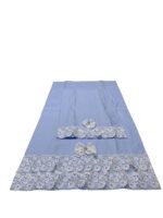 Art 1110 Asciugamani in puro lino celeste