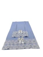 Art 1111 Asciugamani in puro lino celeste