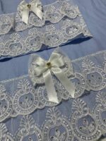 Art 1111 Asciugamani in puro lino celeste - immagine 2