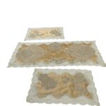 Art 1133 tris centri damasco in seta