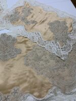 Art 1133 tris centri damasco in seta - immagine 2