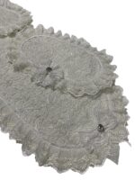 Art 1135 Tris centri bianco e argento - immagine 2