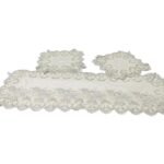 Art 1137 Tris centri bianco e argento