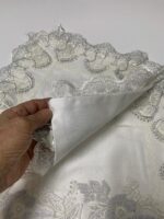 Art 1137 Tris centri bianco e argento - immagine 4