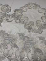 Art 1137 Tris centri bianco e argento - immagine 2