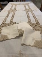 Art 1139 Tovaglia da 12 burano originale - immagine 3