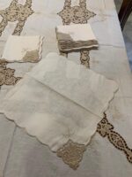 Art 1139 Tovaglia da 12 burano originale - immagine 5