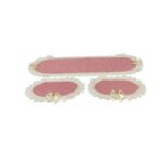 Art 1143 Tris centri glitterato rosa - immagine 4