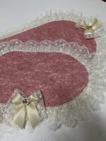 Art 1143 Tris centri glitterato rosa - immagine 3