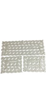 Art 1228 Tris centri in pizzo argendo