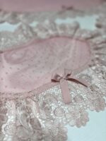 Art 1237 Tris centri rosa in tulle - immagine 2