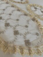 Art 1238 Tris centri in tulle bianchi - immagine 3